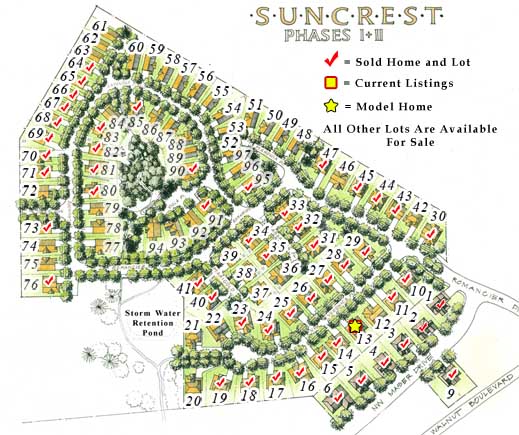 Suncrest Map